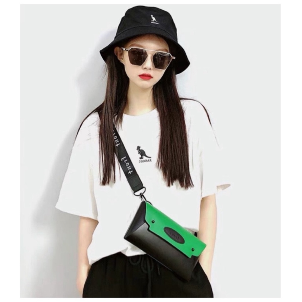 NEW Front Shoulder Crossbody Bag ~ Green